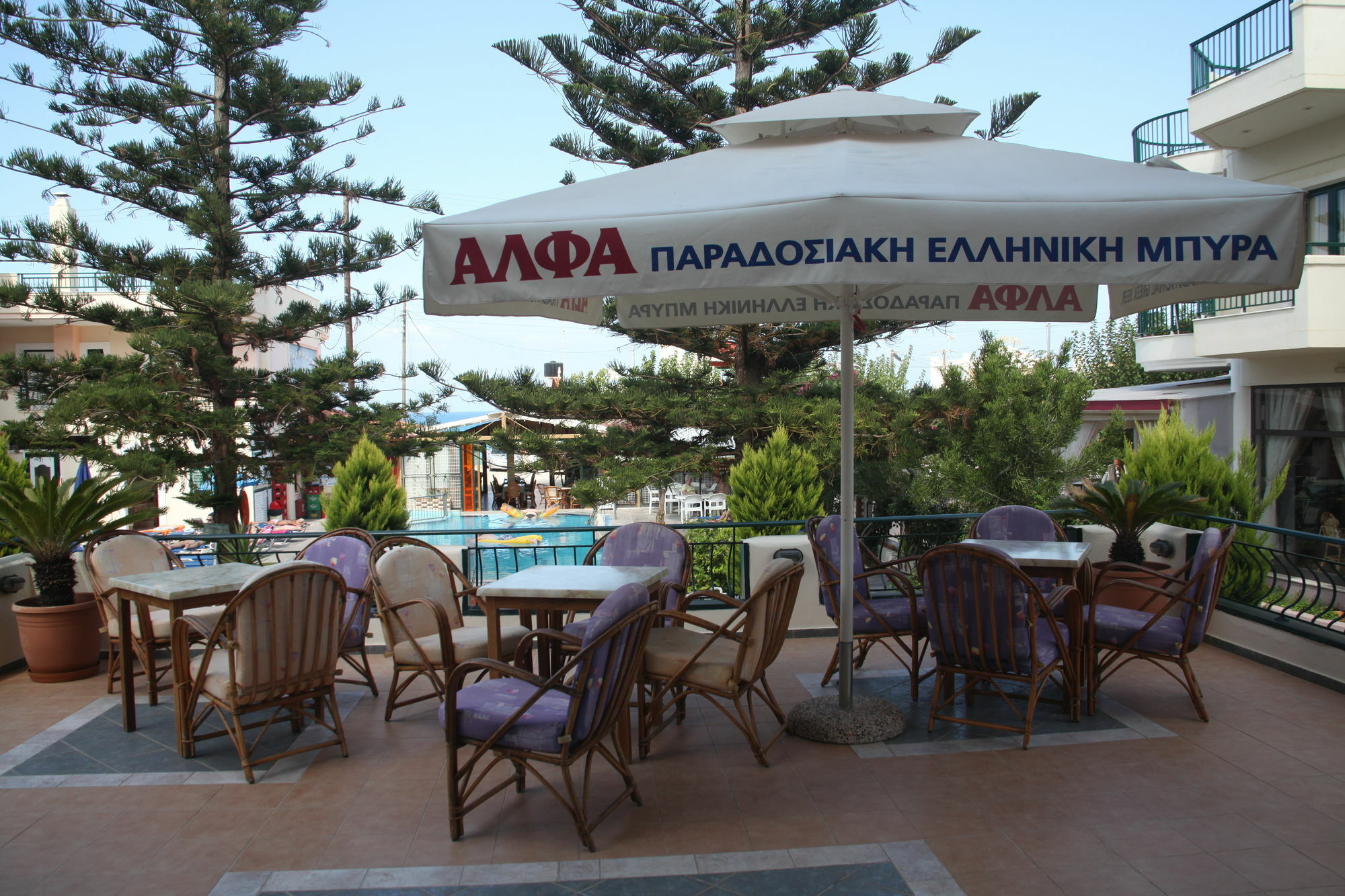 Panorama Hotel Apartments & Suites By Estia Stalida Eksteriør billede
