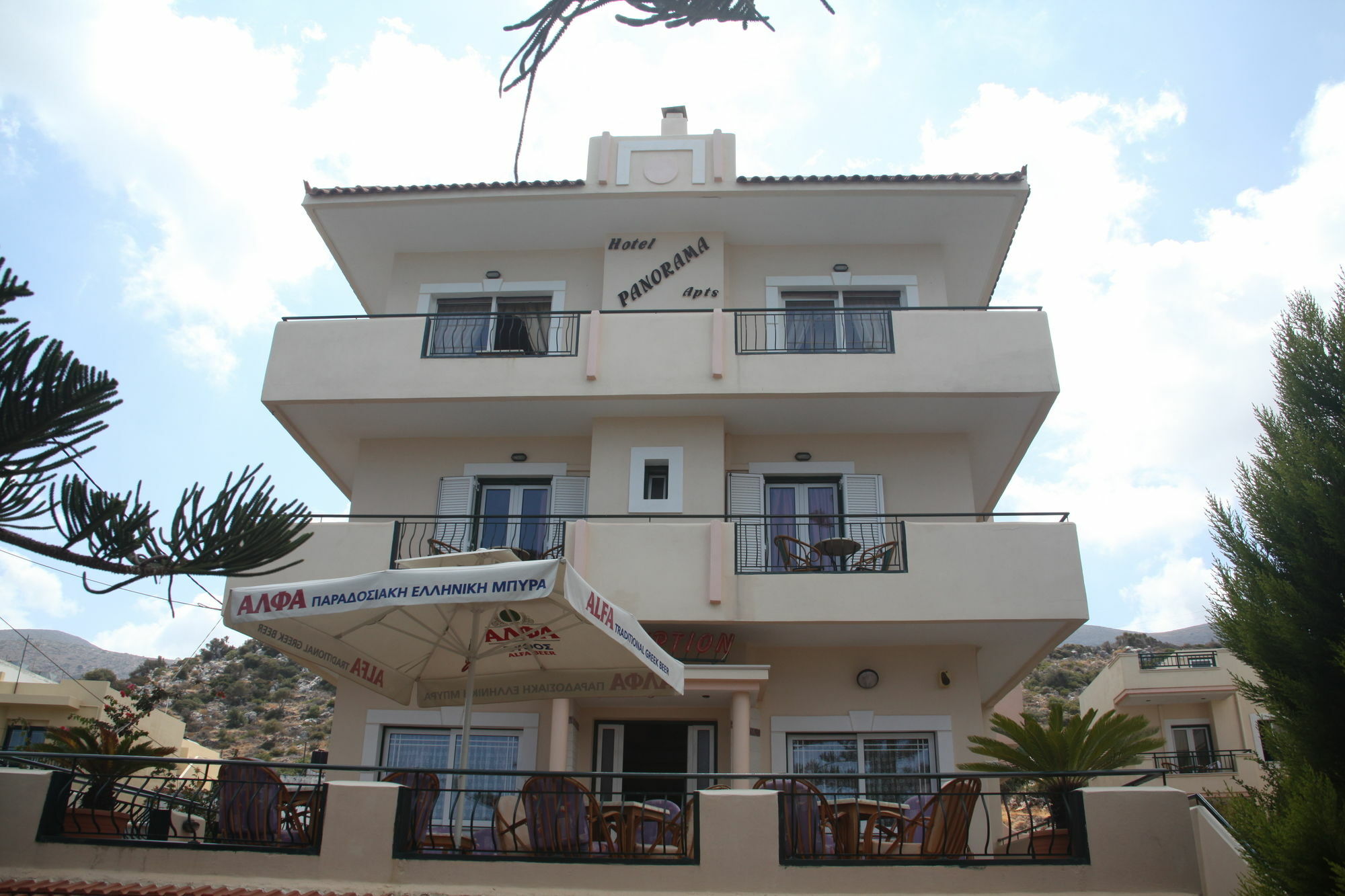 Panorama Hotel Apartments & Suites By Estia Stalida Eksteriør billede