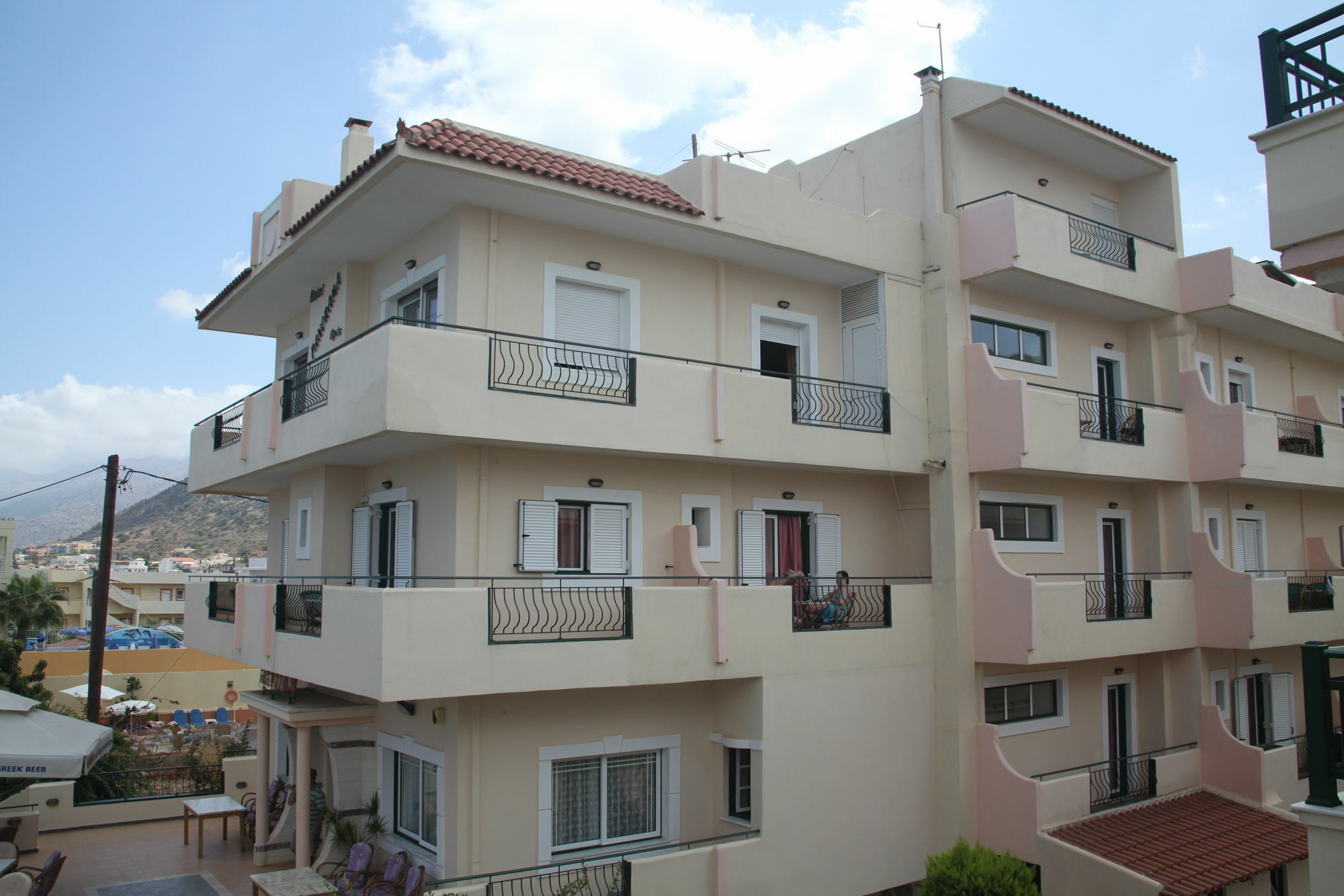 Panorama Hotel Apartments & Suites By Estia Stalida Eksteriør billede